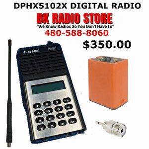 LIKE NEW BK DPHX5102 P25 DIGITSL PORTABLE RADIO